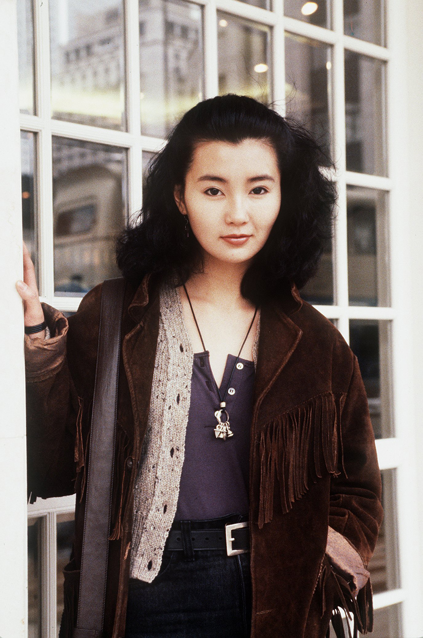 1990 Maggie Cheung at 26 years old. 