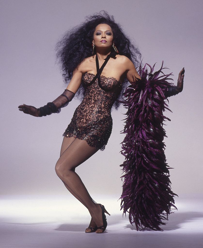 LOS ANGELES - 1987: Singer Diana Ross poses for a portrait in 1987 in Los A...