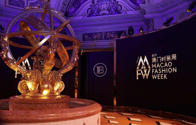 Sands Macao Fashion Week and Balmain Showcase Exclusive Couture Collection