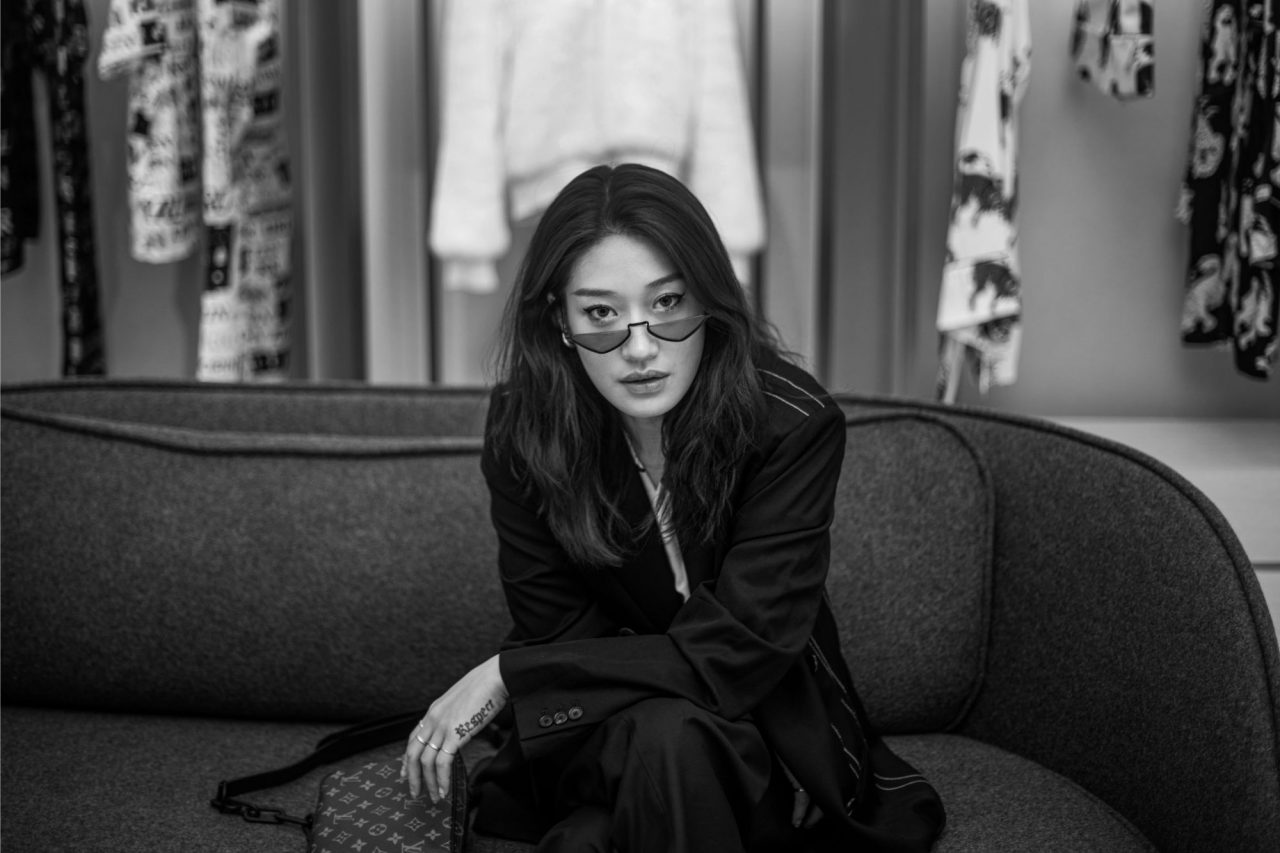 Behind the Scenes: Korean DJ Peggy Gou Models Ray-Ban - PAPER Magazine