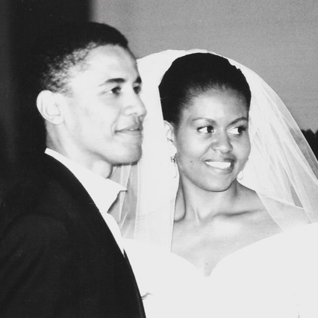 婚紗背後的遺憾：Michelle Obama透心聲形容婚禮：”It was a hard day”