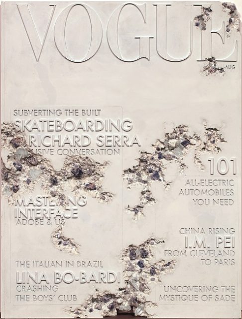 富藝斯秋季拍賣：Dior 專屬雕塑家 Daniel Arsham 將《Vogue》重新演繹為風化水晶藝術品