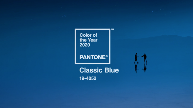PANTONE 2020 年度色出爐：代表恆久與自信的Classic Blue