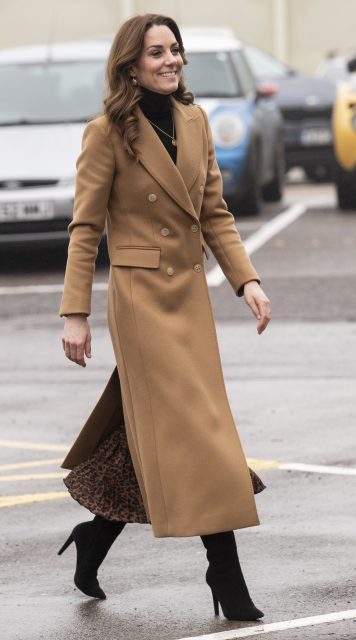 Kate Middleton新造型｜平民價演繹經典駝色大衣