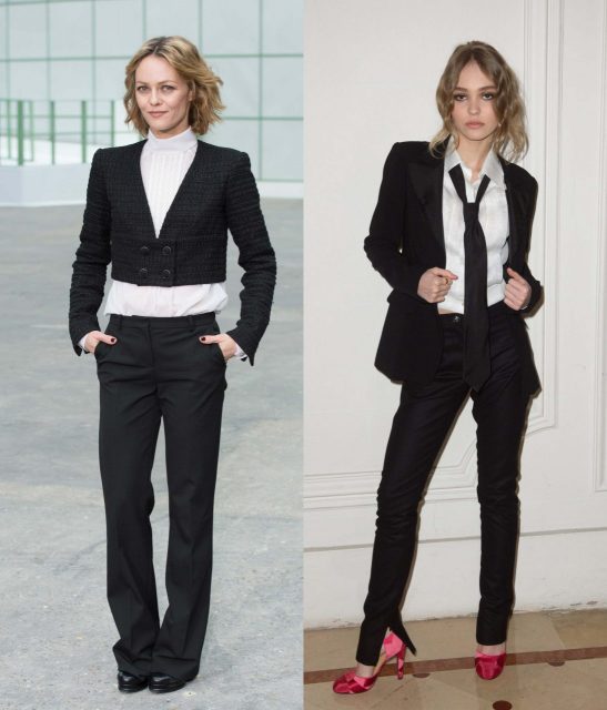 兩代Chanel繆思：18張 Lily-Rose Depp 與母親 Vanessa Paradis 相似度超高的造型對比！