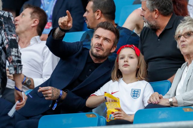 果然是碧咸女兒！David Beckham 高興分享8歲 Harper Seven Beckham 帥氣踢球影片