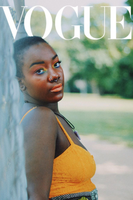 英國《Vogue》的一個封面發起了 #VogueChallenge：「從來沒有常人想像過自己能登上封面！」