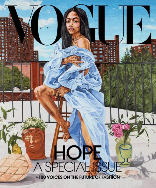 觀看已發表的所有 26 版《Vogue》9 月號 Hope 封面