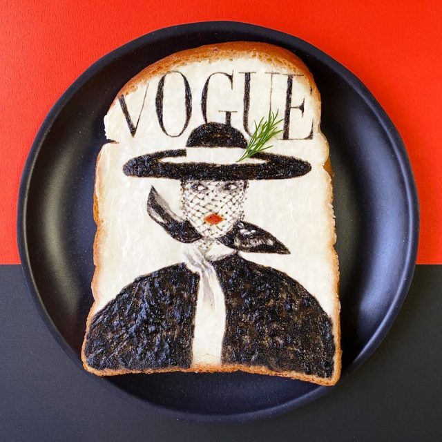 時尚果然是精神食糧？認識最近Instagram上走紅的「多士藝術家」！