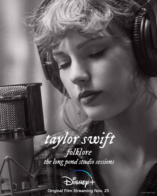 Taylor Swift的《Folklore》演唱會 感恩節獨家於Disney＋播放！