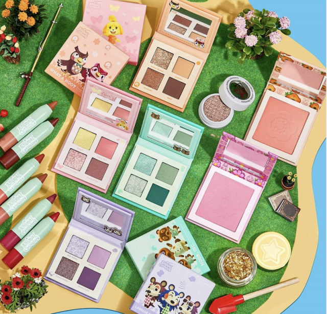 結合虛擬與現實的美容界妝品：Colourpop聯乘《動物森友會》推出春季彩妝