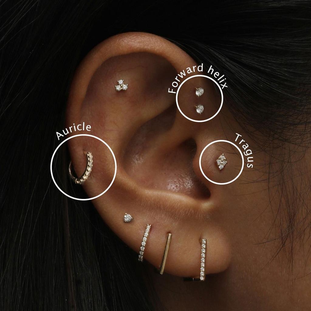 泫雅有12个耳洞，权志龙有7个！耳洞怎么打，耳环怎么带才是顶级潮人？_位置