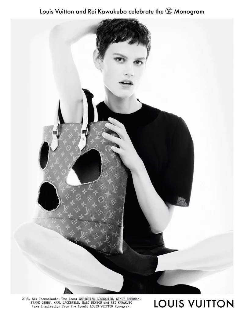 相隔7年，川久保玲為Louis Vuitton設計的「Bag with Holes」手袋以全新 