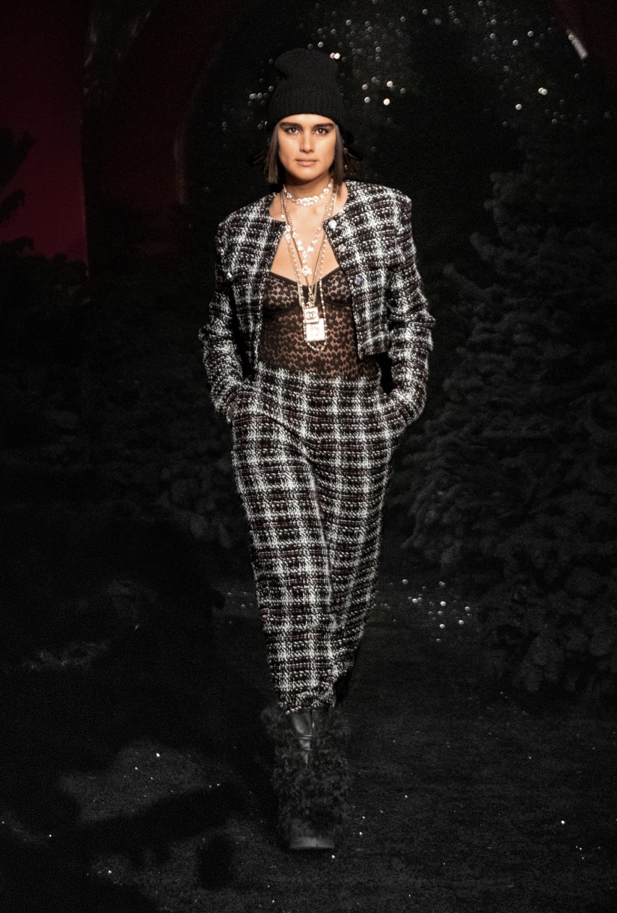 Playful Nostalgia And Relaxed Elegance At Chanel Autumn/Winter 2021