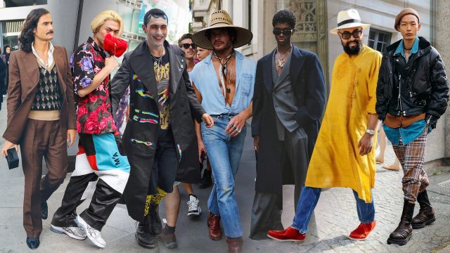 2022春夏男裝周展開之前，7 位世界各地時裝從業員分享經典街拍造型