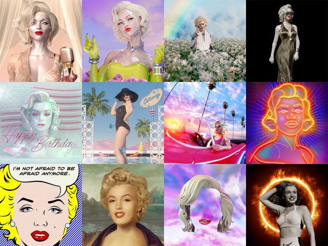 Ethernity Chain 平台聯手11位世界各地藝術家，創造瑪麗蓮夢露 Marilyn Monroe 數碼NFT收藏藝術