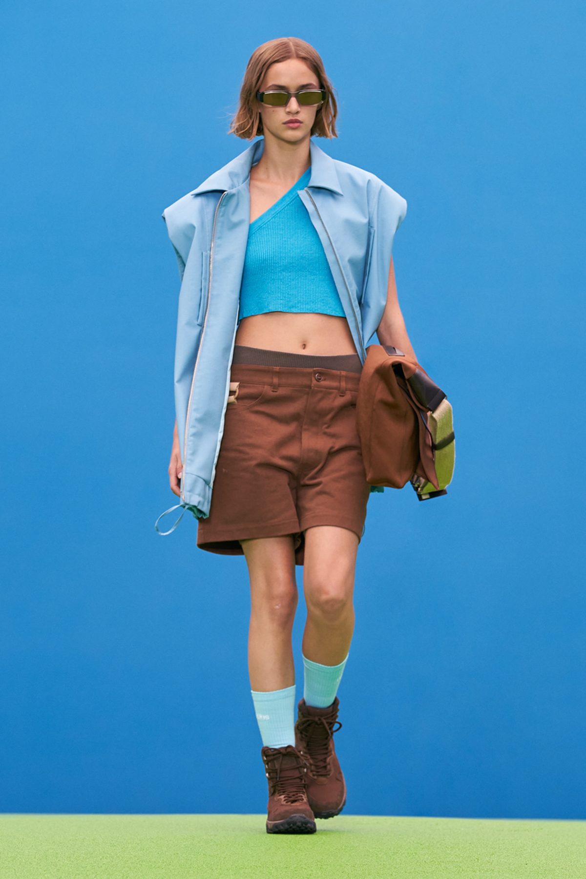 Jacquemus Spring 2021 Featured Plus Size Models In Minis & Crop Tops