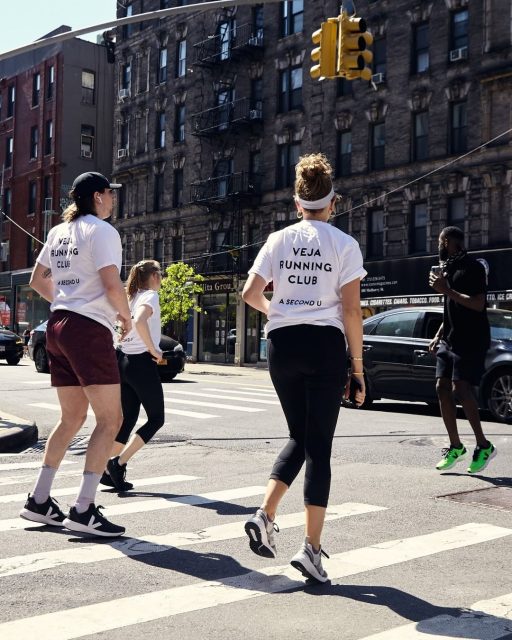 #SustainabilityInVogue 跑步也能永續環保！Veja 開啟正能量紐約跑步俱樂部