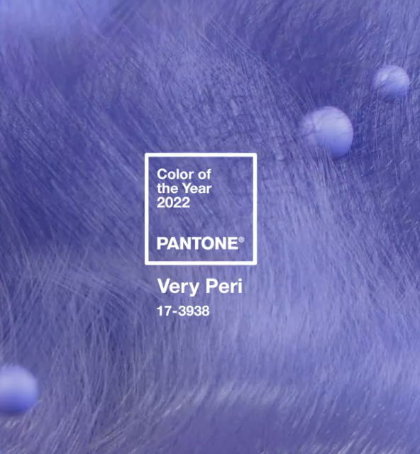 2022 Pantone年度之色出爐：充滿活力的長春花藍色調Very Peri