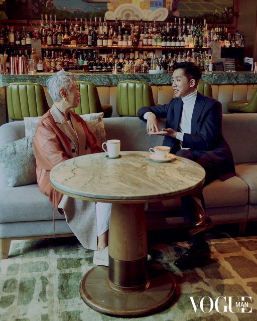 本地時裝界傳奇女王 Joyce Ma 與室內設計師 André Fu 對談，分享美學起源與生活想法
