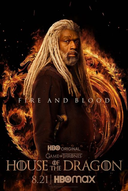 《House of the Dragon 龍之家族》Steve Toussaint霸氣回應「海蛇」黑人選角爭議：「有龍和魔法可以，但有錢的黑人卻不行？」