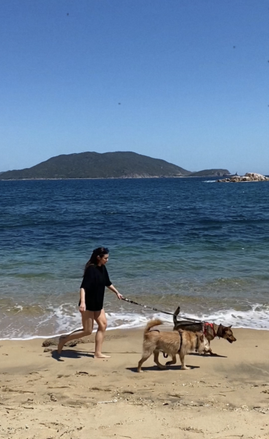 #SummerPaws Kayla Wong 分享與愛犬的甜蜜生活：「與牠們在一起的時候，是最放鬆又不用想其他事情的時候！」