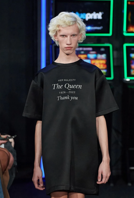 倫敦時裝週之向英女王致敬｜Richard Quinn 將系列獻給女王、JW Anderson 印上「謝謝你」、Erdem以黑色頭紗表達敬意