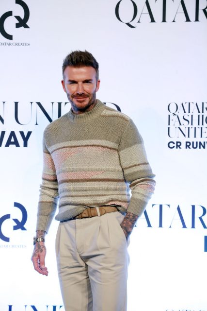 大概只有 David Beckham 才能以這身休閒造型穿出時尚感，找到屬於自己的風格才是王道！