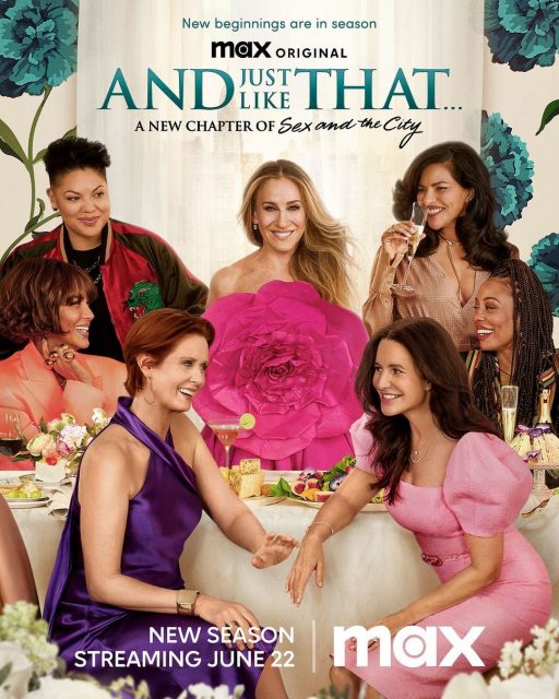 Carrie Bradshaw 時尚回歸！《And Just Like That…》第二季將於6月22日在HBO Max上線！