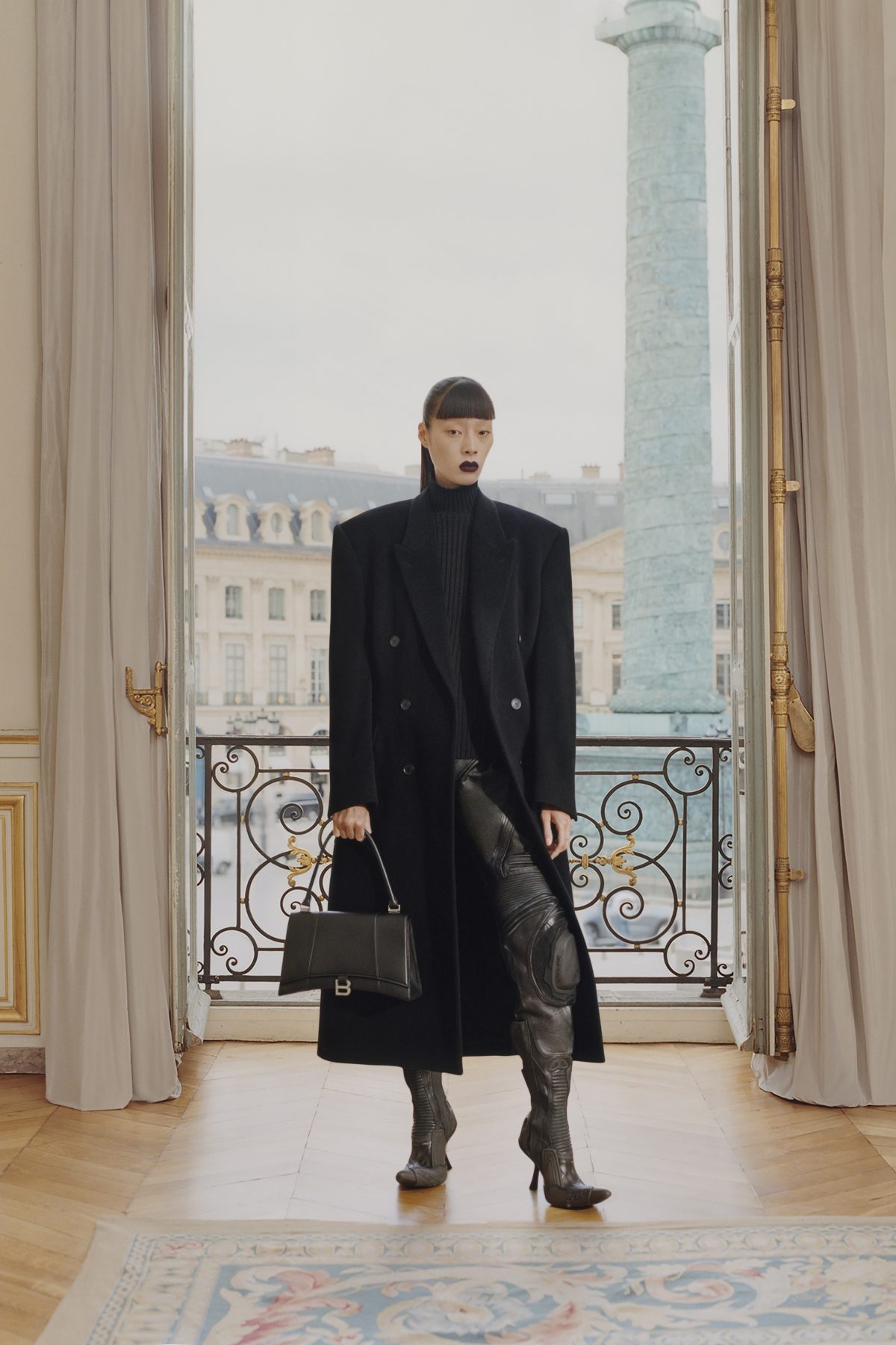 Demna Gvasalia Takes To The Streets Of Paris For Balenciaga Resort 2024