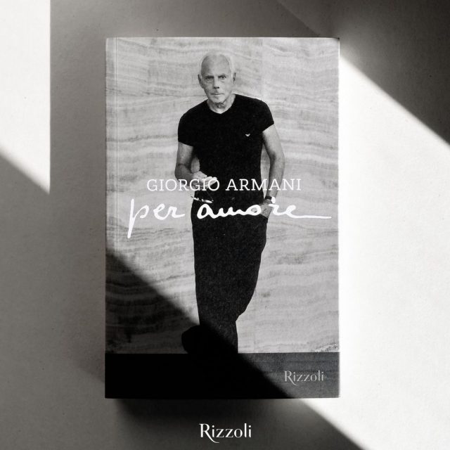 Giorgio Armani 推出設計師個人自傳！以文字與圖片親述於時尚界的傳奇一生