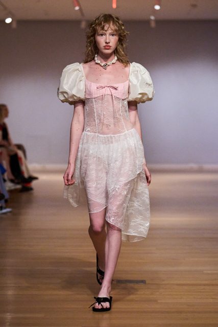Sandy Liang’s Downtown Princess Aesthetic For Spring 2024 Collection