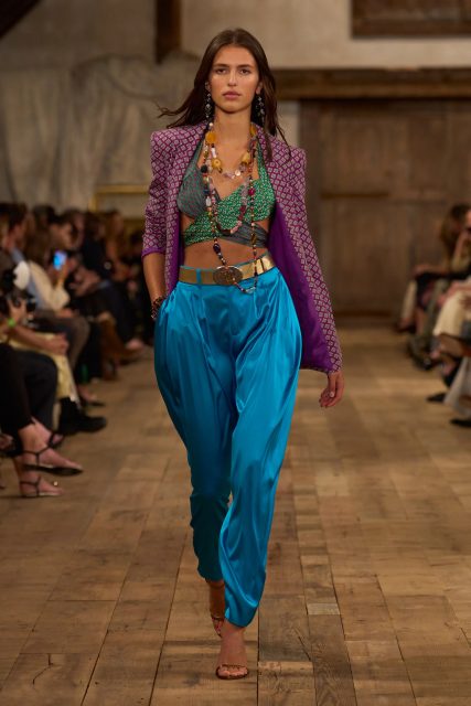 Ralph Lauren Returns To NYFW With A Glamorous Spring 2024 Collection