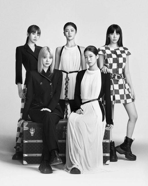 K-Pop大勢再起！韓國女團LE SSERAFIM成為Louis Vuitton品牌形象大使！