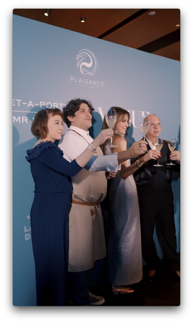 《Vogue》Hong Kong聯合NET-A-PORTER、MR PORTER及THE OUTNET總裁Alison Loehnis於海洋主題西餐廳Plaisance HK為大家呈獻VOGUE STYLE99時尚之夜。
