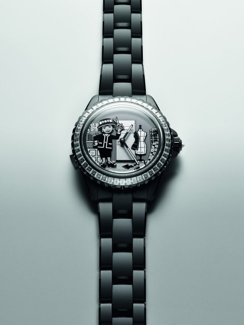 Watches and Wonders 2024｜Chanel以高訂工作坊主題打造時計，世上只有一台的音樂座鐘，精緻錶盤呈現靈動的Chanel女士……